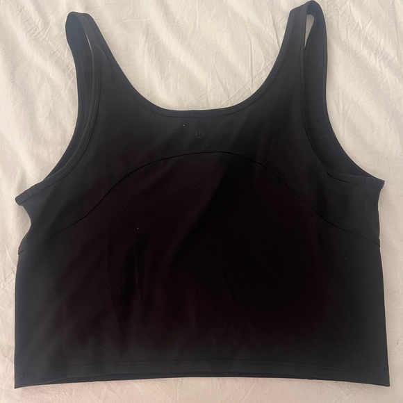 Lululemon Cropped Mini V Tank - Picture 3 of 3